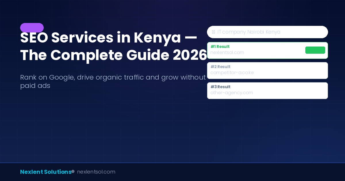 SEO Services in Kenya — The Complete Guide for 2026